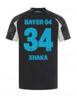 Bayer Leverkusen Granit Xhaka #34 Tredjedrakt 2024-25 Korte ermer